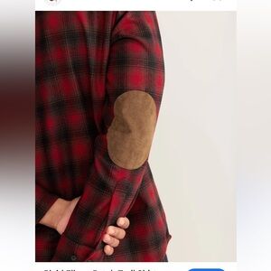 Pendleton Men’s Plaid Elbow Patch Trail Shirt